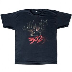 Alstyle 300 Inch Buck Graphic Tee